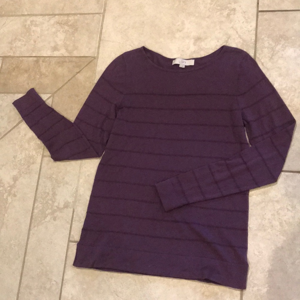 LOFT long sleeve lightweight shirt medium